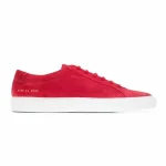 Common Projects Achilles Low Red Suede