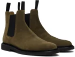 Classic Waxed Suede Chelsea Boots Khaki- Common Projects - Image 2