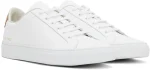 Common Projects Retro Classic Leather – White Sneaker - Image 2
